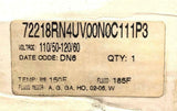 Honeywell 72218RN4UV00N0C111P3 Solenoid Valve 110-120 Volts