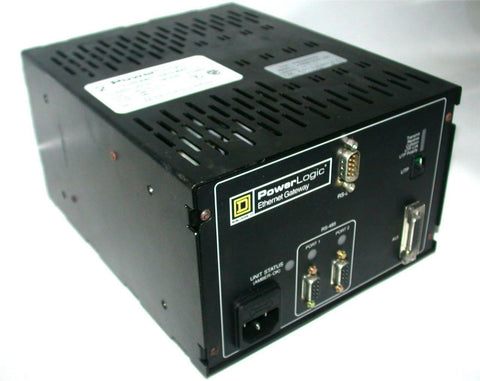 VERY NICE SQUARE D POWER LOGIC ETHERNET GATEWAY CLASS 3050 EGW2 (3 AVAILABLE)