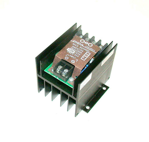 New Athena  PC-12-25-0  Solid State Relay W/Heatsink 35 Amp 240 VAC