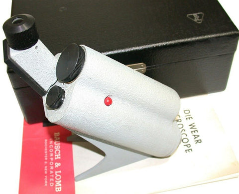 Bausch & Lomb Die Wear Microscope with Case 33-19-03