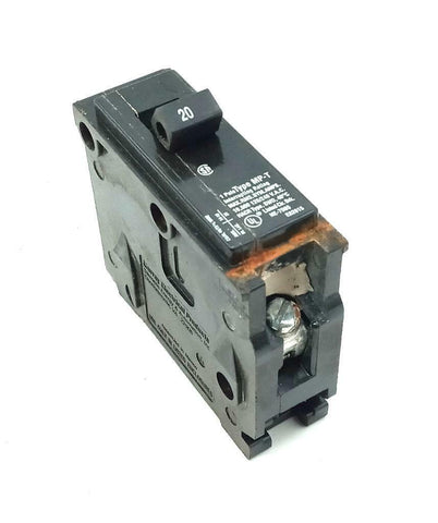 thumbnail image 2 of Murray MP120 20-Amp Single Pole Circuit Breaker - Type MP-T Thermal Magnetic Protection 2 of 6