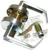 U.S. Lock US2010 Series 2 3/4" Backset Leverset Grade 2 US2052L-L NIB