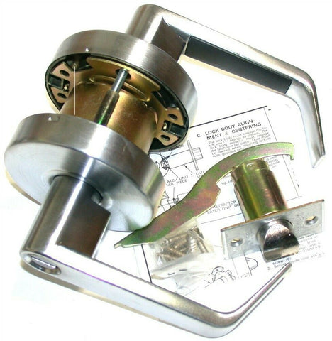 U.S. Lock US2010 Series 2 3/4" Backset Leverset Grade 2 US2052L-L NIB