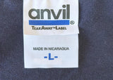 Anvil Miranda Lambert The Revolution Continues Navy Short Sleeve Shirt Size L