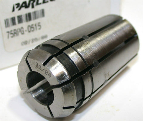 New 33/64" Parlec 75PG Single Angle Collets 75RPG-0515