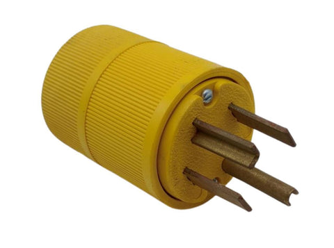 General Plug General Electric 30A 125/250V Male Twist-Lock Electrical Plug 4-Prong