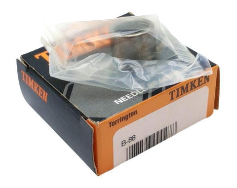Lot of (2) Timken Torrington B-88 Needle Roller Bearing 12.7mm x 17.4mm x 12.7mm