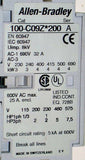 ALLEN BRADLEY MOTOR STARTER 9 AMP MODEL 100C09Z200