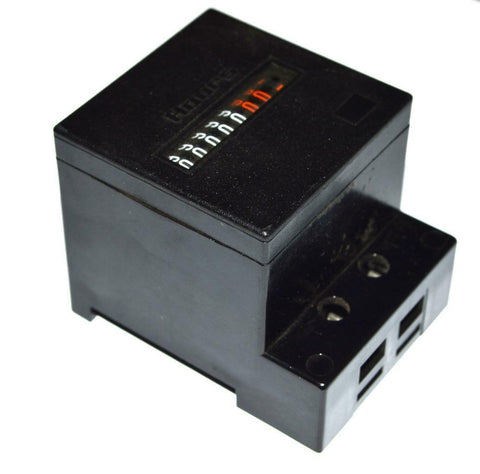 KESSLER ELLIS PRODUCTS AH57 PANEL MOUNT COUNTER 110 VAC 60 HZ