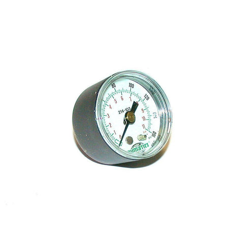 NEW NUMATICS  214-103   BACK MOUNT AIR PRESSURE GAUGE 1/8 NPT