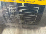 NIB New Baldor Electric  M3554T  3-Phase AC Motor 1-1/2 HP 208-230/460 VAC