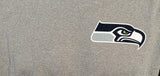 Nike Dri-Fit Men's Seattle Seahawks NFL Football Gray Short Sleeve Shirt Size M