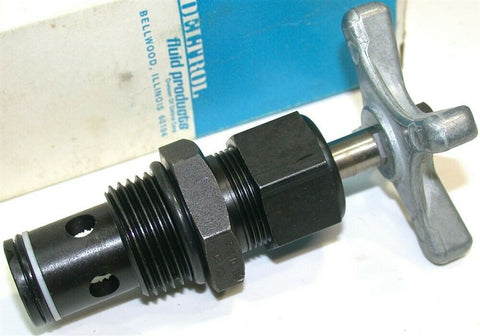 Deltrol Pneu-Trol 1/2" 10000 PSI Cartridge Needle Valves S410S0 S-410-S0 New