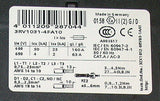SIEMENS MOTOR OVERLOAD RELAYS MODEL 3RV1031-4FA10