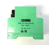 Phoenix Contact EMG 45-SD-D/LA/SI Rail Mount Socket 250V 6.3A