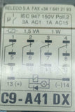 Lot of (5) Releco C9-A41 DX Serie QR-C Relay 3A 250V