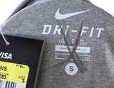 Nike Dri-Fit Men's NFL Oakland Raiders Football Gray Short Sleeve Shirt Size S