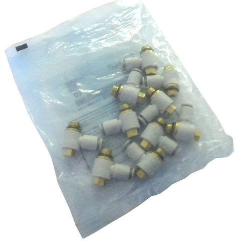 BRAND NEW 10 PACK SMC MALE UNIVERSAL FITTING MODEL KQ2V04-U01