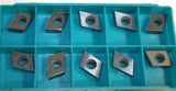 Lot of 10 New Ingersoll Carbide Milling Inserts GDE323R04 110S