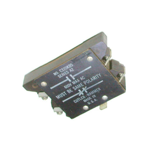 CUTLER HAMMER  C320KB5   AUXILIARY CONTACT BLOCK 1 N.O. 1 N.C. CONTACTS