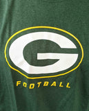 Nike Dri-Fit Men's Green Bay Packers Football Green Short Sleeve Shirt Size M
