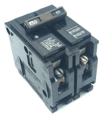 Murray MP250 2 Pole Circuit Breaker 50A 120/240VAC 1 PH Plug In Mount