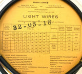 Bausch & Lomb 32-03-18 Light Wire Poly Vinyl Chloride Sheathed 18"