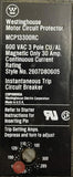 Westinghouse MCP13300RC 3-Pole Circuit Breaker 30A 600VAC 3 Phase Bolt-On