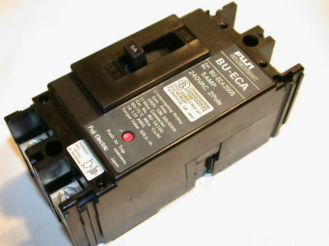 FUJI 5 AMP 240VAC CIRCUIT BREAKERS BU-ECA2005