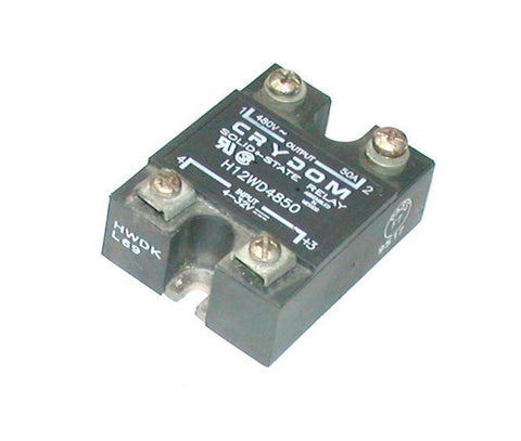 CRYDOM   H12WD4850   SOLID STATE RELAY 480 VAC 50 AMP 4-32 VDC LOGIC