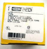Hubbell 2421CN Insulgrip Twist-Lock Plug 20 A 250 V (2 Available)