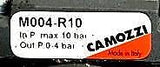 Camozzi M004-R10 Pressure Regulator Valve 145PSI Input 0-58PSI Output