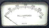 Weston 0-300 Milliamperes DC Panel Meter