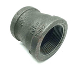 Black Iron Reducer Coupling 1-1/2" x 1" x 1-1/4" FPT