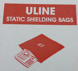 U-Line S-12624 Anti-Static Shield Bag 3" x 5" - Box of (100)