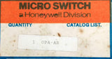 Honeywell Micro Switch OPA-AR Side Rotary Limit Switch