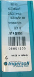 10 Ingersoll Carbide Tin Coated 3/8" Ball Nose Milling Insert NCET090200R IN530