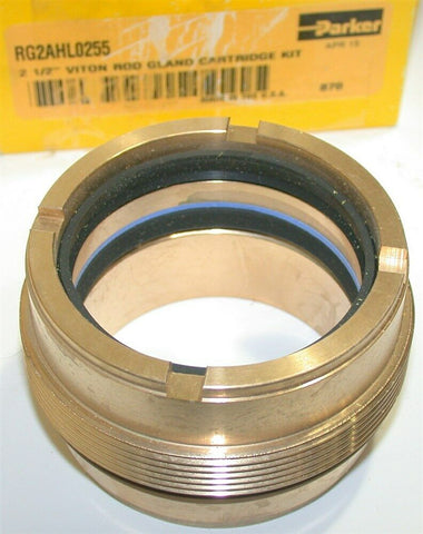 Up To 2 New Parker 2A, 2H, 3L, VH RG2AHL0255 1 3/8 Buna Rod Gland Cartridge Kit