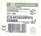 NEW TELEMECANIQUE CONTROL RELAY 10 AMP MODEL CA4KN22BW3  (3 AVAILABLE)