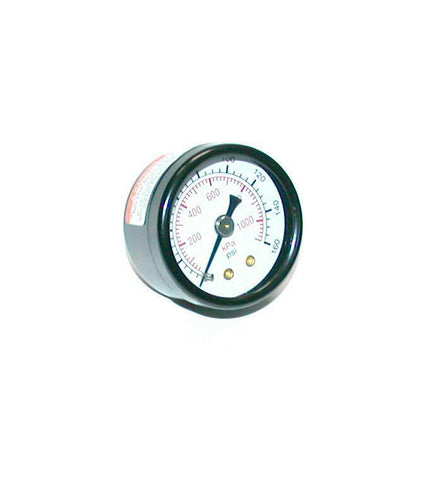 New Grainger  C-PT 5WZ07  Back Mount Air Pressure Gauge 0-160 PSI 1/8 NPT
