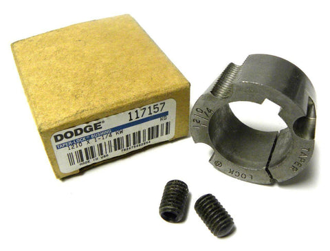 BRAND NEW IN BOX DODGE TAPER LOCK BUSHING 1-1/4" MODEL 117157
