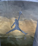 Jordan Men's Jumpman City Graphic Blue Short Sleeve Shirt Size Large