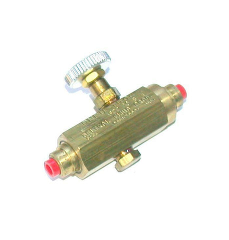 DELTROL PNEU-TROLL  FTT 10 B   BRASS FLOW CONTROL NEEDLE VALVE