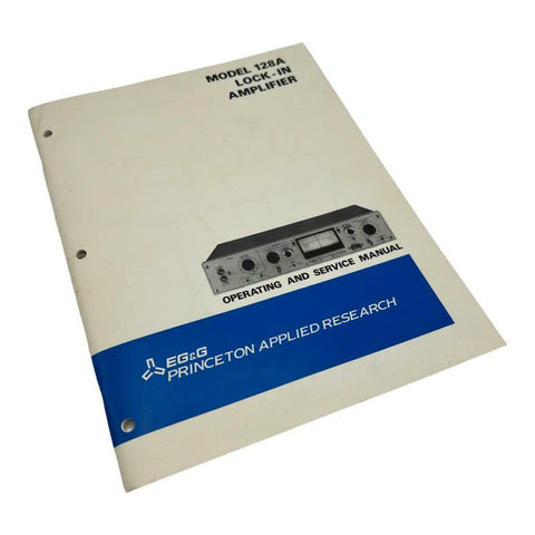 EG&G Model 128A Lock-In Amplifier Operation Manual