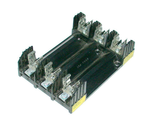 BUSS BUSSMAN  R60030-3PR  3-POLE FUSE HOLDER BLOCK 30 AMP 600 VAC