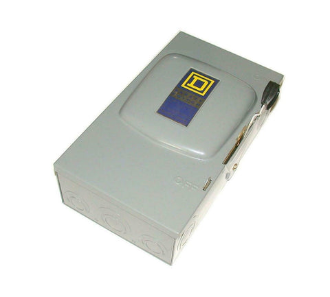 New Square D  D223N  Fusible Safety Switch Disconnect 100 Amp 240 VAC