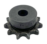 Lot of (2) Martin 40BS11 Bored To Size Roller Chain Sprocket 1/2" 11 Teeth Steel