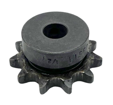 Lot of (2) Martin 40BS11 Bored To Size Roller Chain Sprocket 1/2" 11 Teeth Steel