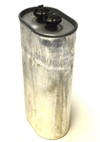 GENERAL ELECTRIC 45F611 CAPACITOR 551-720 VOLTS 10 uf 660 VOLTS NOMINAL 60 Hz