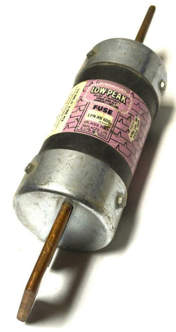 BUSS LOW-PEAK LPN-RK600 TIME DELAY DUAL ELEMENT FUSE 600 AMPS